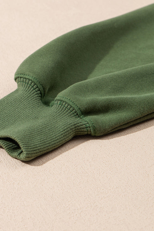 Quarter Zip Pullover And Pintuck Jogger Matching Set