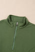 Quarter Zip Pullover And Pintuck Jogger Matching Set