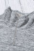 Quarter Zip Pullover Sweatshirt