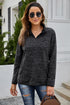 Quarter Zip Pullover Sweatshirt