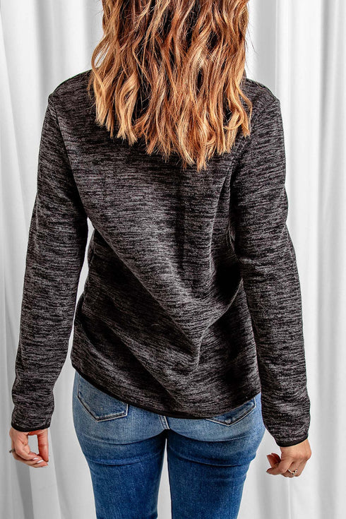 Quarter Zip Pullover Sweatshirt