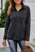 Quarter Zip Pullover Sweatshirt
