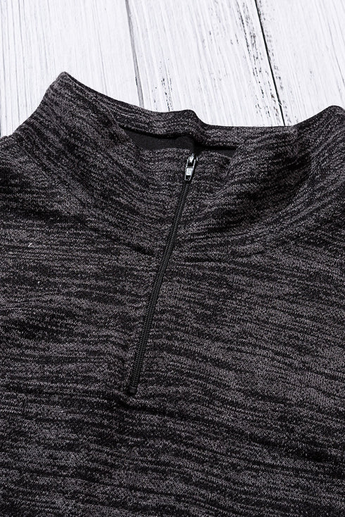 Quarter Zip Pullover Sweatshirt