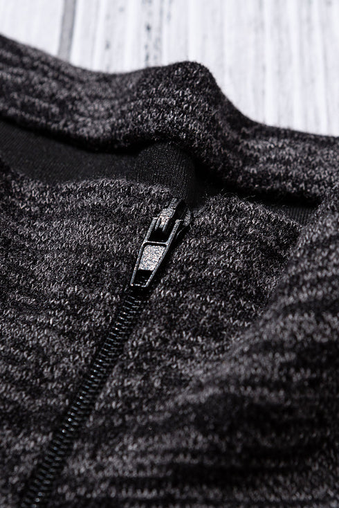 Quarter Zip Pullover Sweatshirt