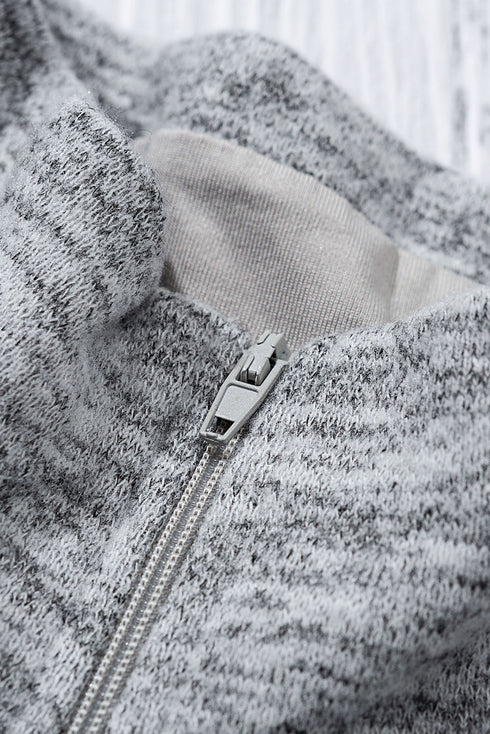 Quarter Zip Pullover Sweatshirt