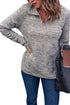 Quarter Zip Pullover Sweatshirt