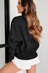 Quarter Zip Raglan Sleeve Kangaroo Pocket Sweatshirt