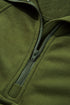Quarter Zip Raglan Sleeve Kangaroo Pocket Sweatshirt
