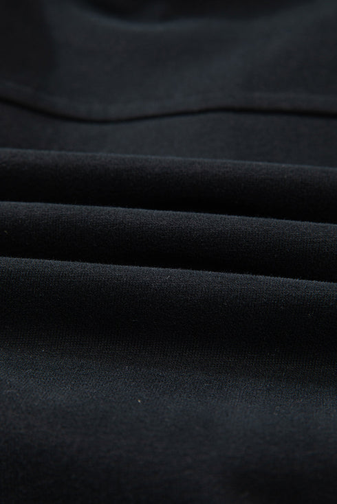 Quarter Zip Raglan Sleeve Kangaroo Pocket Sweatshirt