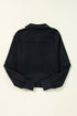 Quarter Zip Raglan Sleeve Kangaroo Pocket Sweatshirt