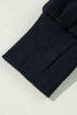Quarter Zip Raglan Sleeve Kangaroo Pocket Sweatshirt