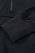 Quarter Zip Raglan Sleeve Kangaroo Pocket Sweatshirt