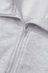 Quarter Zip Raglan Sleeve Kangaroo Pocket Sweatshirt