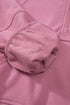 Quarter Zip Raglan Sleeve Kangaroo Pocket Sweatshirt