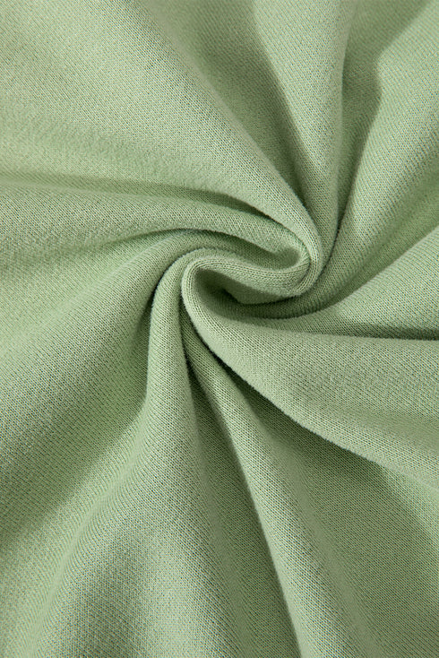 Quarter Zip Stand Neck Kangaroo Pocket Sweatshirt