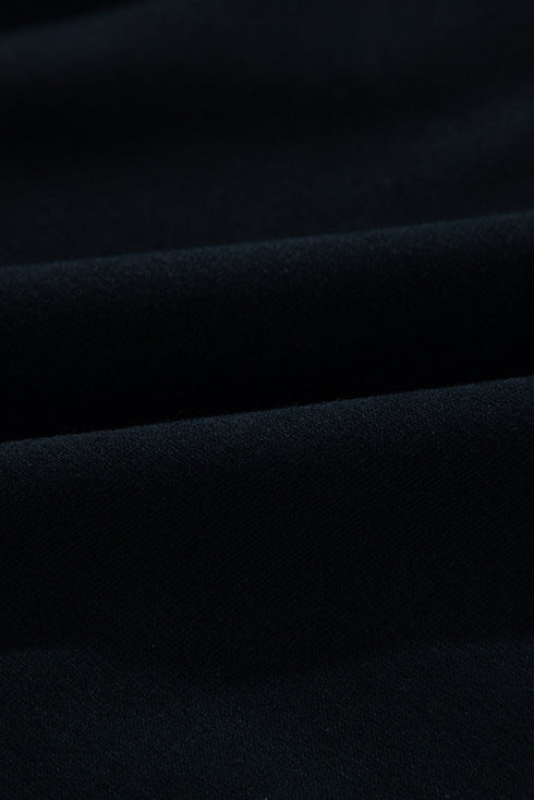 Quarter Zip Stand Neck Kangaroo Pocket Sweatshirt