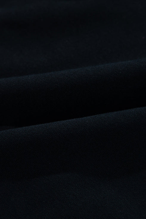 Quarter Zip Stand Neck Kangaroo Pocket Sweatshirt