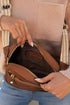 Quilted Faux Leather Chain Strap Rectangular Crossbody Bag