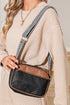 Quilted Faux Leather Chain Strap Rectangular Crossbody Bag