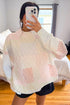 Quilted Floral Patchwork Mock Neck Long Sleeve Top