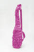 Quilted Nylon Drawstring Knot Strap Sling Bag