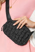 Quilted Puffer Adjustable Strap Crossbody Belt Bag
