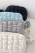 Quilted Puffer Adjustable Strap Crossbody Belt Bag