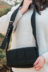 Quilted Puffer Adjustable Wide Strap Crossbody Bag