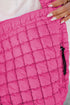 Quilted Puffy Oversized Faux Leather Slouchy Shoulder Bag