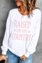 Raised On 90'S Country Print Pullover Sweatshirt