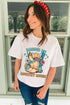 Raised On Country Music Western Graphic Tee