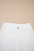 Raw Hem Ankle Length Loose Denim Jeans