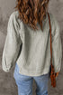Raw Hem Flap Pocket Cropped Corduroy Jacket