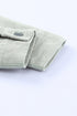 Raw Hem Flap Pocket Cropped Corduroy Jacket
