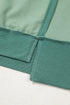 Raw Seam High Low Hem Side Split Top