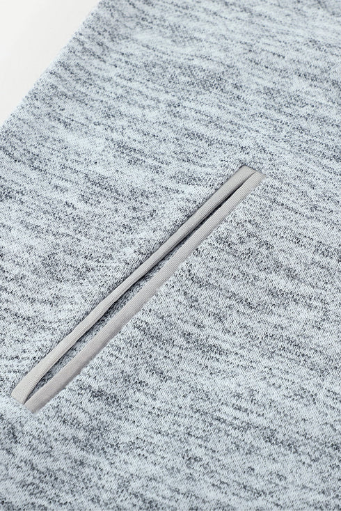 Red Plaid Splicing Kangaroo Pocket Buttoned Hoodie