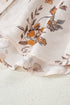 Relaxed Botanical Print Button Front Woven Shirt