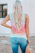 Relaxed Burnout Knit Pocket Sleeveless Tank Top