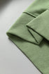 Relaxed Button Front Panel Design Pullover Sweatshirt