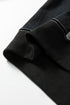 Relaxed Button Front Panel Design Pullover Sweatshirt
