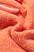 Relaxed Color Block Quarter Zip Sherpa Pullover