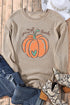 Relaxed Corduroy Festive Graphic Crew Neck Sweatshirt