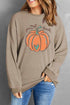 Relaxed Corduroy Festive Graphic Crew Neck Sweatshirt
