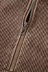 Relaxed Corduroy Quarter Zip Long Sleeve Pullover