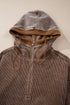Relaxed Corduroy Quarter Zip Long Sleeve Pullover