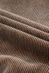 Relaxed Corduroy Quarter Zip Long Sleeve Pullover