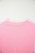 Relaxed Crew Neck Drop Shoulder Paneled Pullover Sweatshirt