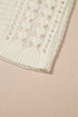 Relaxed Crochet Style Open Stitch Pullover Sweater