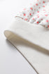 Relaxed Ditsy Floral Print Kangaroo Pocket Pullover Hoodie