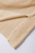 Relaxed Dolman Sleeve Ribbed Knit Pullover Sweater